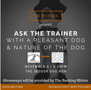 Morton House Ask the Trainer Event