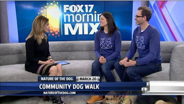 fox 17 morning mix nature of the dog interview grand rapids dog walking boarding daycare